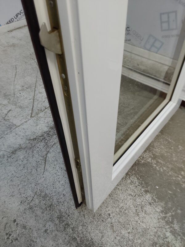 Used Rosewood Upvc French Doors 1320mm x 2070mm EA8 - Image 9