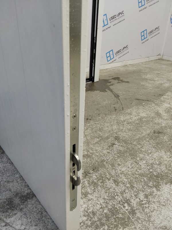 Ex-display White Composite Door 990mm x 2070mm ND71 - Image 6