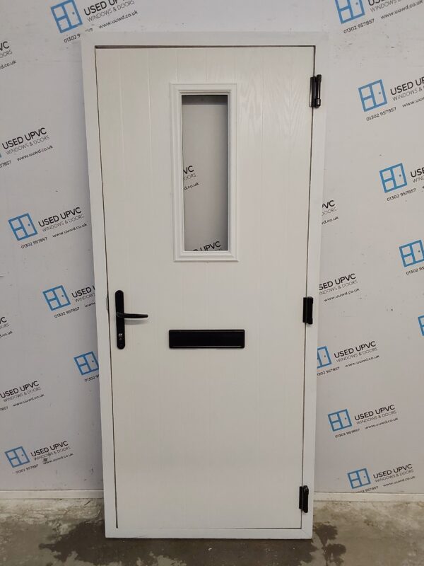 Ex-display Chartwell Green Composite Front Door 900mm x 2050mm C1ND85 - Image 2