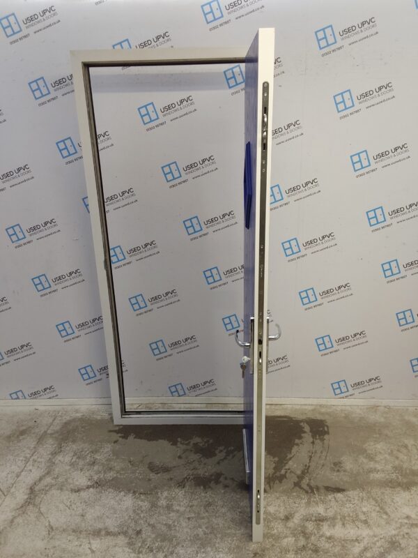 Ex-display Blue Composite Front Door 895mm x 2065mm C1ND86 - Image 3