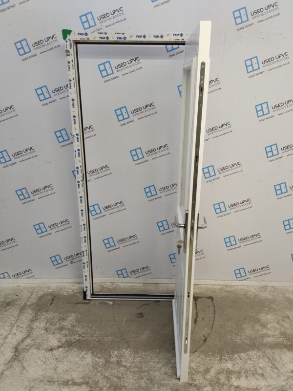 Brand New White Composite Back Door 850mm x 2000mm C1ND93 - Image 3