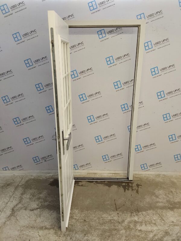 Used White Composite Front Door 935mm x 2090mm 0475 - Image 3