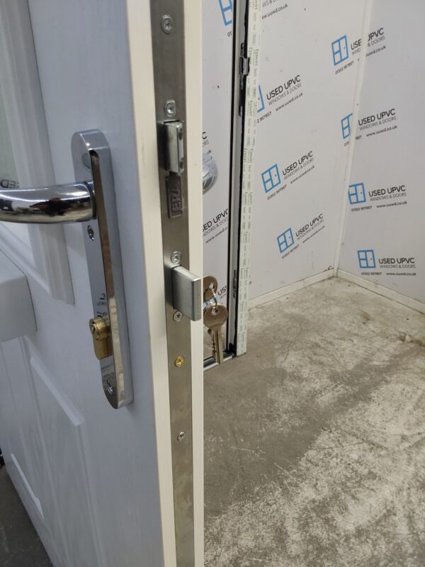 Used Blue Composite Front Door 990mm x 2065mm ND139 - Image 5
