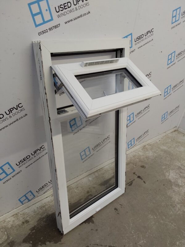 Used White Upvc Window 570mm x 1110mm C3031 - Image 3