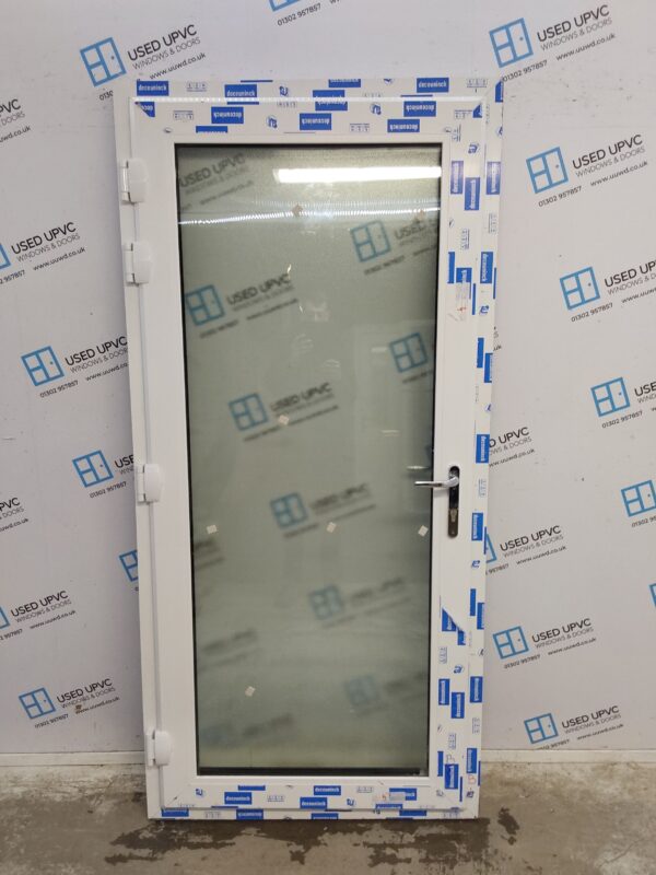 Brand New Anthracite Grey Upvc Full Glass Back Door (Triple Glazed) 980mm x 2060mm ND142 - Image 2
