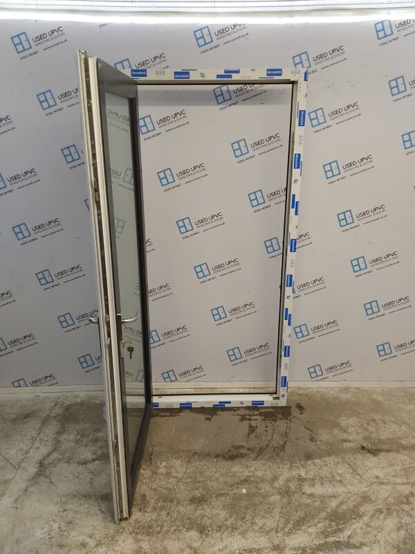 Brand New Anthracite Grey Upvc Full Glass Back Door (Triple Glazed) 980mm x 2060mm ND142 - Image 3