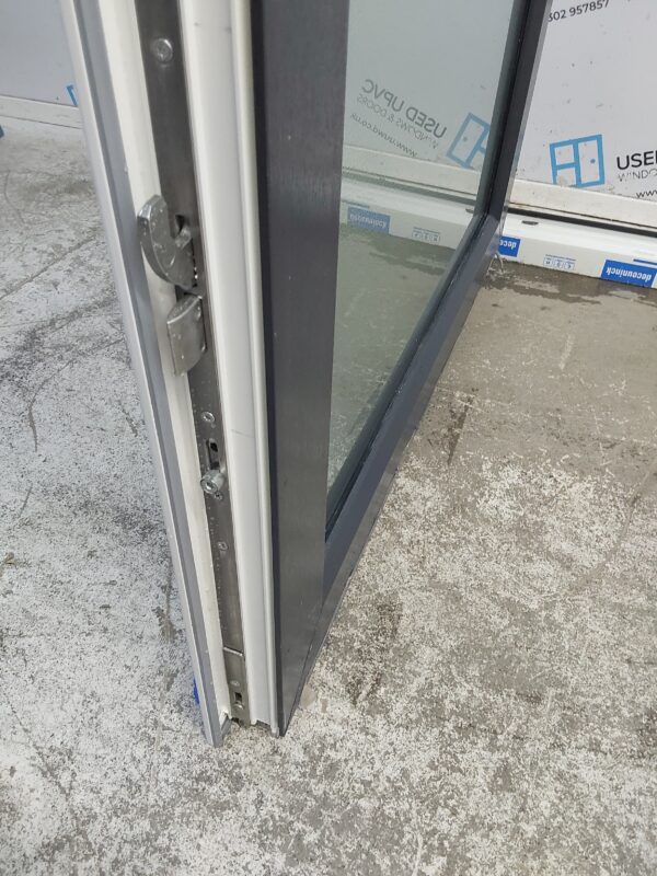 Brand New Anthracite Grey Upvc Full Glass Back Door (Triple Glazed) 980mm x 2060mm ND142 - Image 6