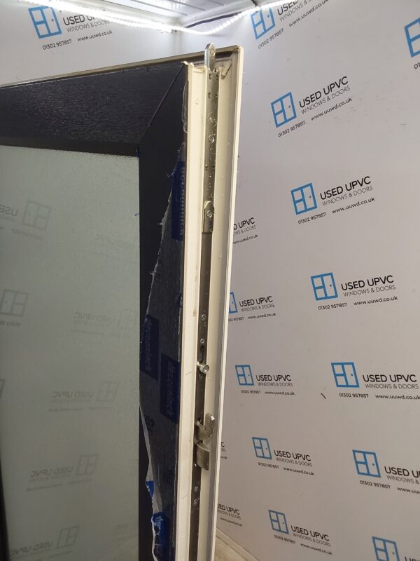 Brand New Anthracite Grey Upvc Full Glass Back Door (Triple Glazed) 980mm x 2060mm ND127 - Image 4