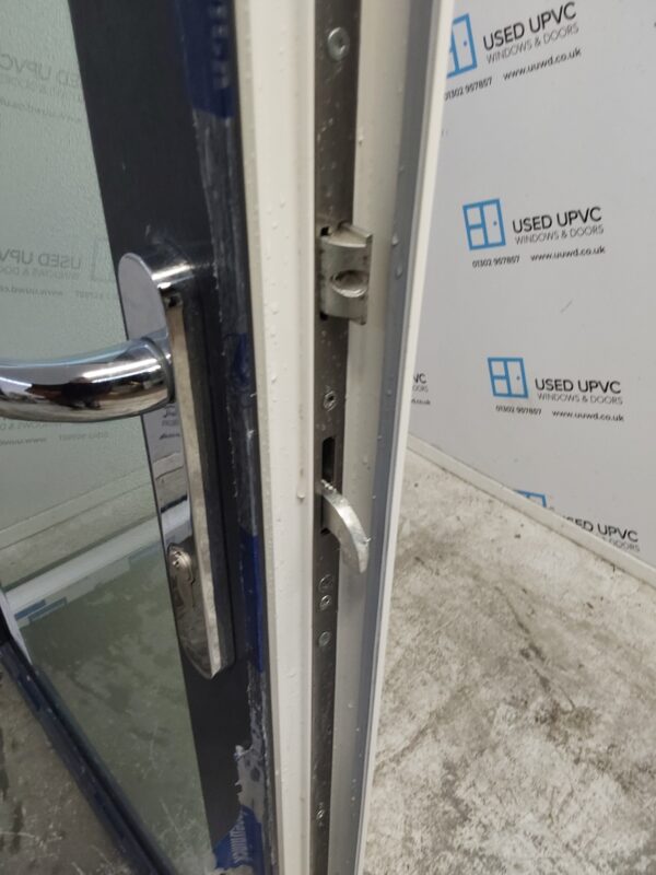 Brand New Anthracite Grey Upvc Full Glass Back Door (Triple Glazed) 980mm x 2060mm ND127 - Image 5