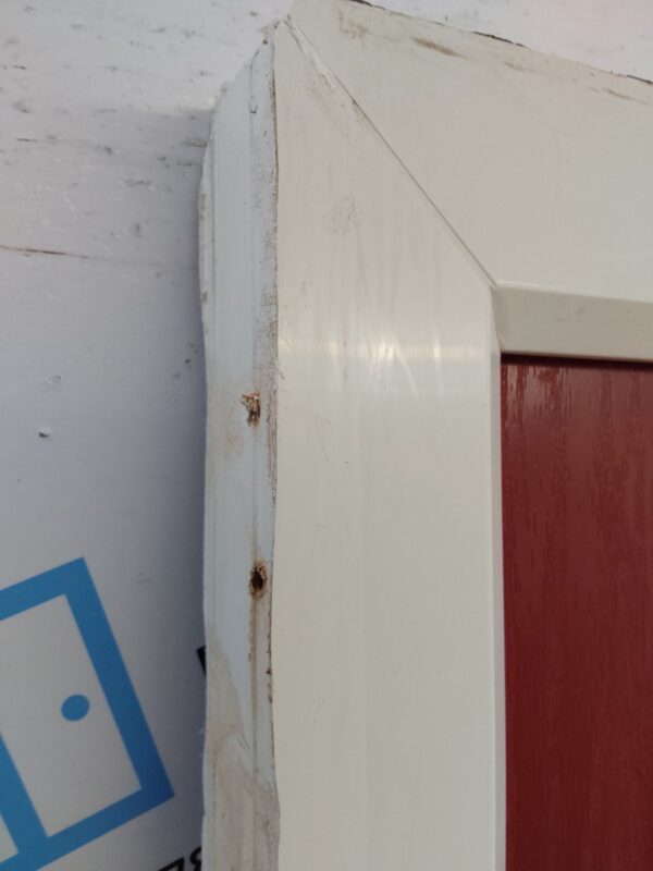 Used Red Composite Back Door 920mm x 2020mm 0458 - Image 6