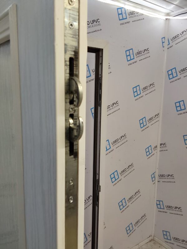 Used Red Composite Back Door 920mm x 2020mm 0458 - Image 8