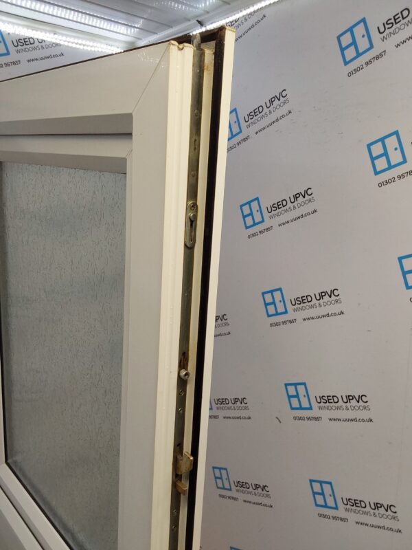 Used White Upvc Back Stable Door 920mm x 2090mm (reduce to 905mm) 0456 - Image 7