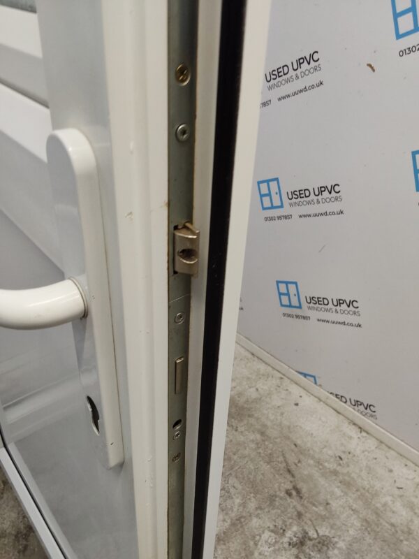 Used White Upvc Back Stable Door 920mm x 2090mm (reduce to 905mm) 0456 - Image 8