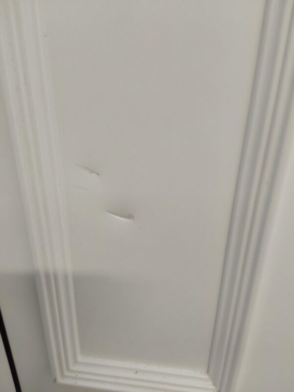 Used White Upvc Front Door 900mm x 2045mm 0436 - Image 4