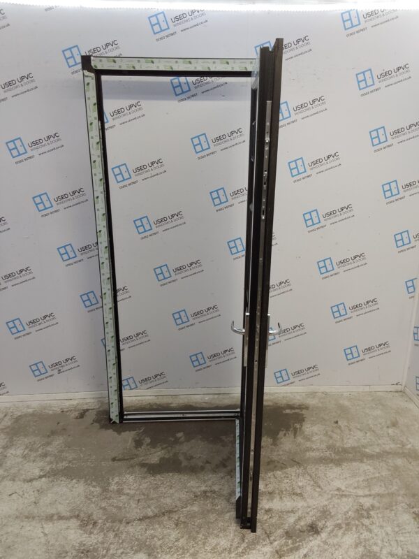 Brand New Black Upvc Front Door 900mm x 2055mm ND143 - Image 3