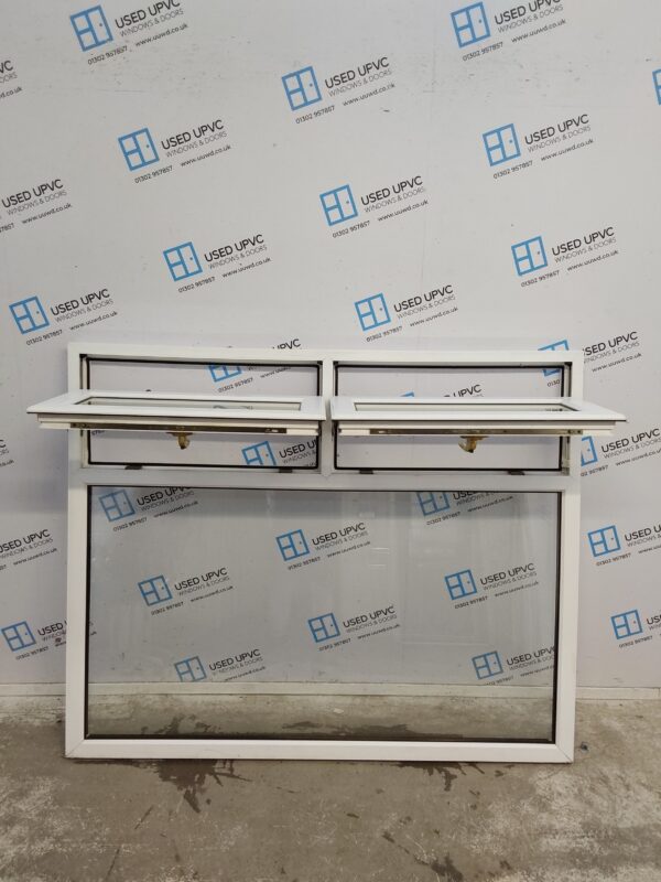 Used White Upvc Window 1570mm x 1280mm LW0042 - Image 2