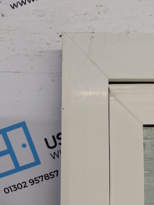 Used White Upvc Back Door 840mm x 2025mm 0552 - Image 9