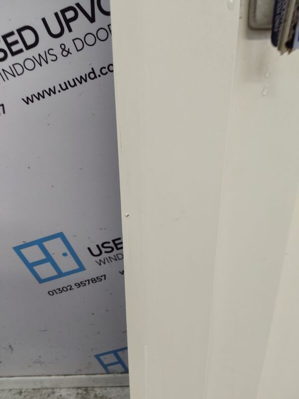 Used White Upvc Back Door 840mm x 2025mm 0552 - Image 12
