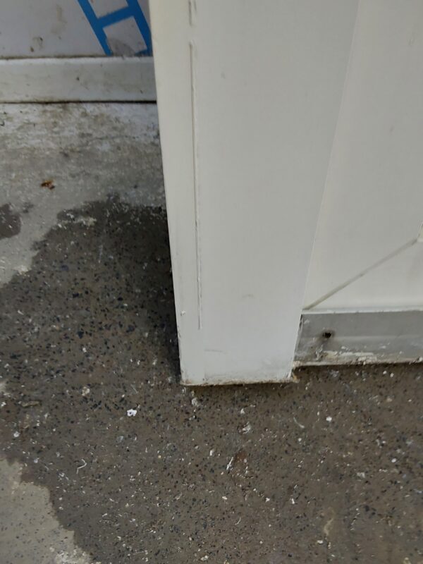 Used White Upvc Back Door 840mm x 2025mm 0552 - Image 13