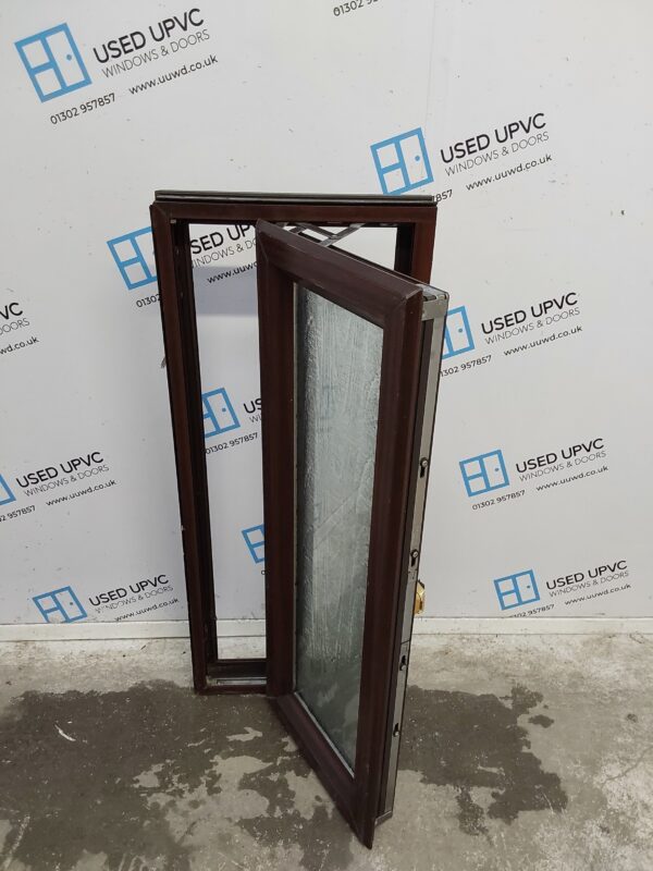 Used Woodgrain Upvc Window 420mm x 1020mm C3053 - Image 2