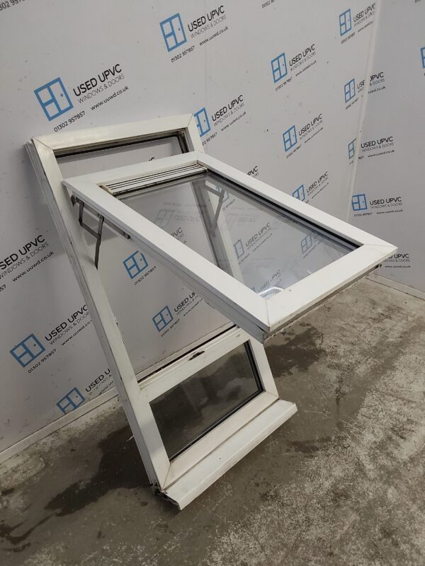 Used White Upvc Window 610mm x 1190mm C3078 - Image 2