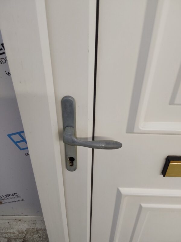 Used White Upvc Front Door And Side Panel 1180mm x 2055mm DS015 - Image 8