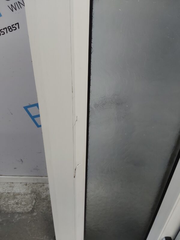Used White Upvc Front Door And Side Panel 1180mm x 2055mm DS015 - Image 10