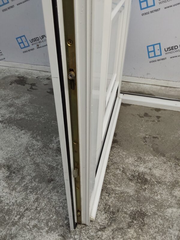 Used White Upvc Front Door And Side Panel 1180mm x 2055mm DS015 - Image 6