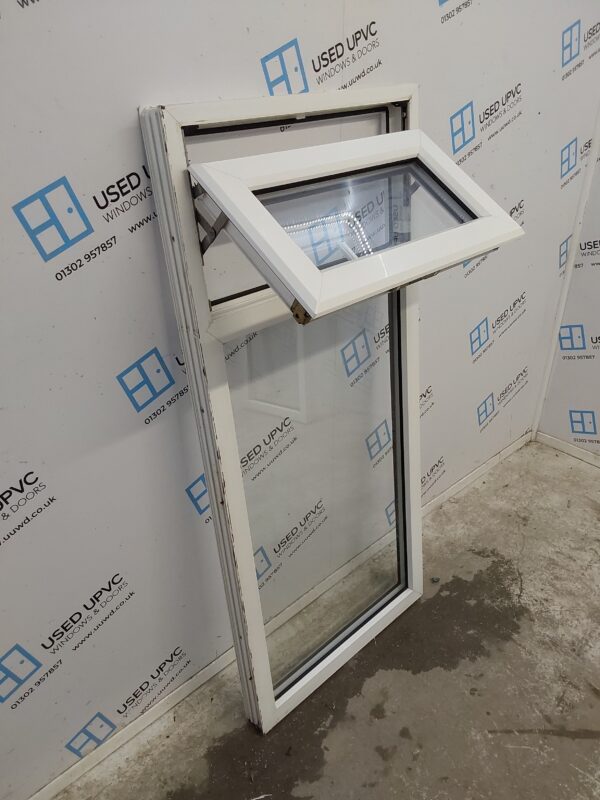 Used White Upvc Window 615mm x 1340mm C3079 - Image 3