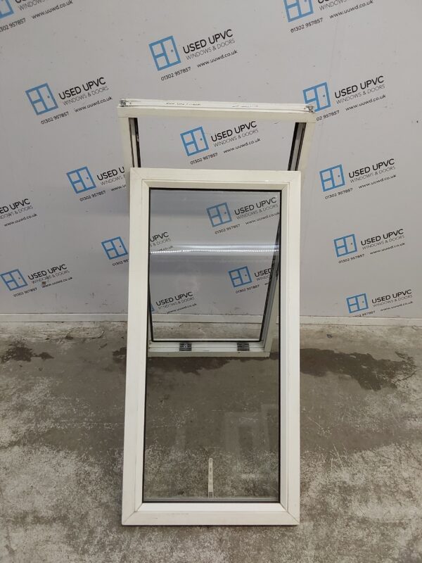 Used White Upvc Window 570mm x 1105mm C3084 - Image 2