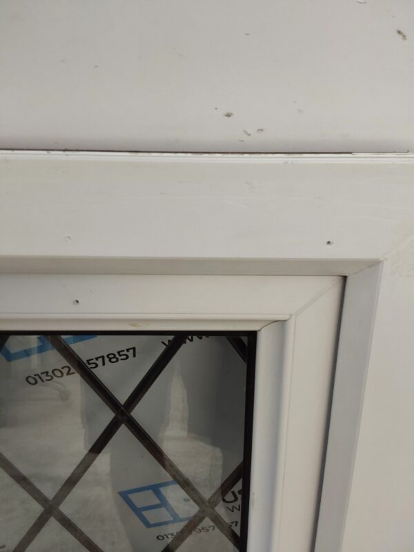 Used Rosewood Upvc Window 505mm x 1055mm C3086 - Image 4