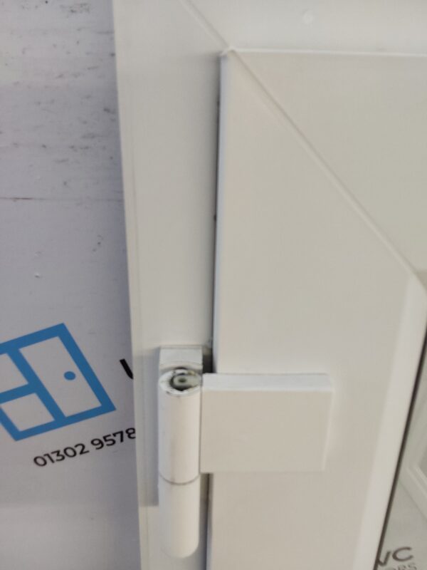 Used White Upvc Full Glass Door (Outwards Opening) 900mm x 2105mm 0823 - Image 13