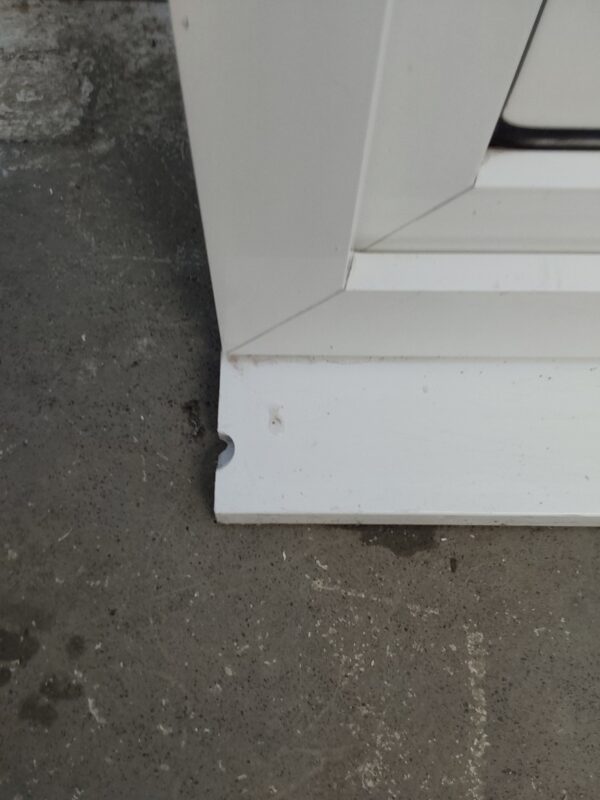 Used White Upvc Back Door 840mm x 2070mm 0803 - Image 9