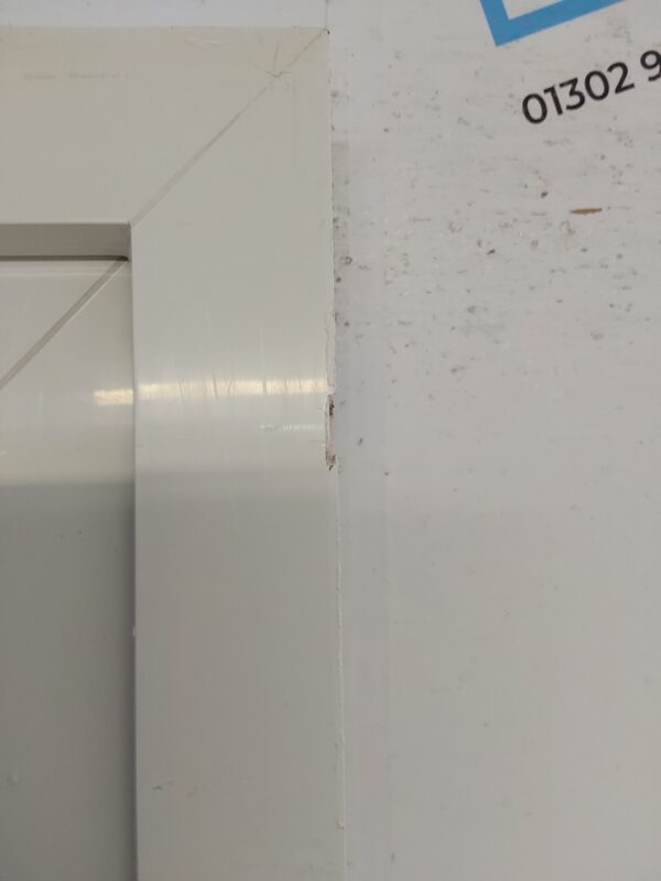 Used White Upvc Back Door 840mm x 2070mm 0803 - Image 7