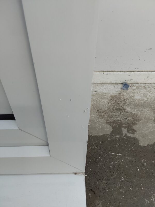 Used White Upvc Back Door 840mm x 2070mm 0803 - Image 8