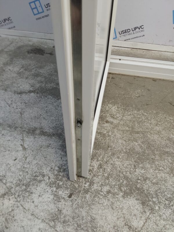 Used White Upvc Back Door 840mm x 2070mm 0803 - Image 6