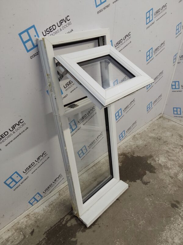 Used White Upvc Window 465mm x 1220mm C3090 - Image 3