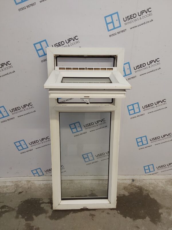 Used White Upvc Window 505mm x 1225mm C3092 - Image 2