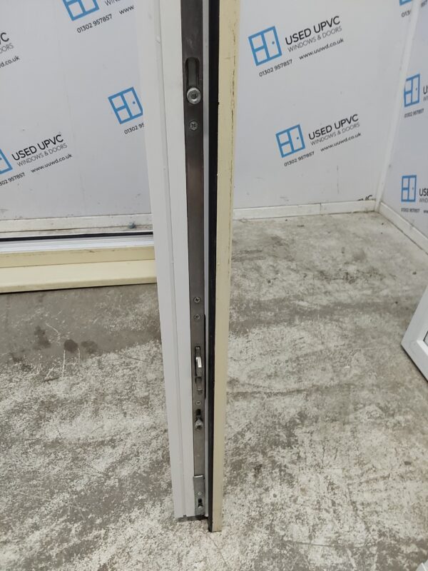Used Cream Upvc Triple Glazed French Doors 1800mm x 2090mm EA8 - Image 5