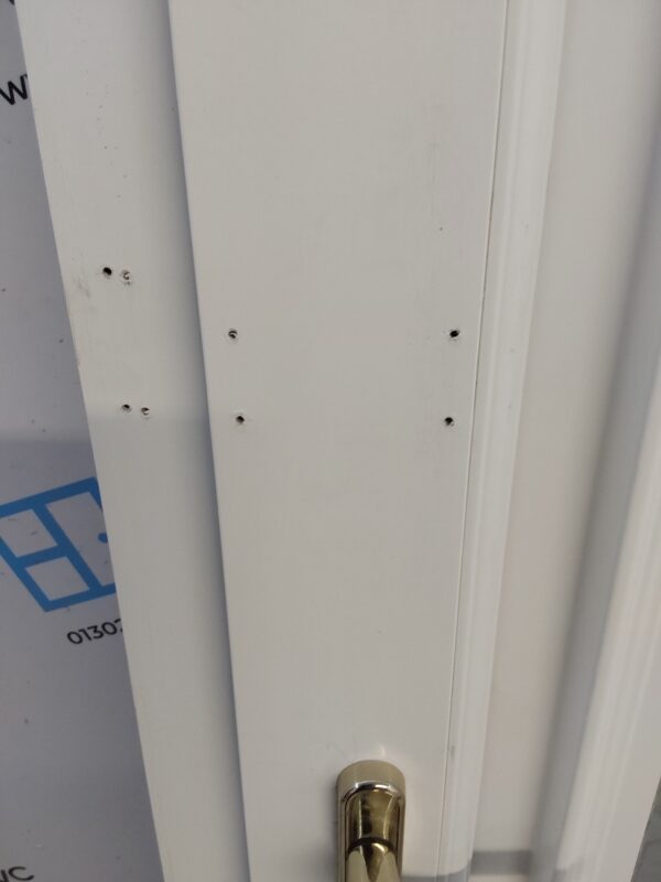 Used White Upvc Back Door 865mm x 2070mm C7D004 - Image 4