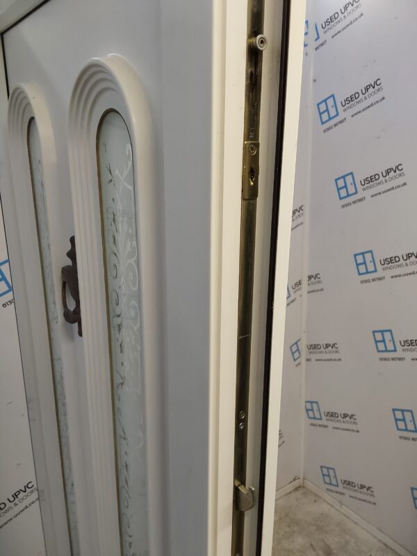 Used White Upvc Back Door 865mm x 2070mm C7D004 - Image 6