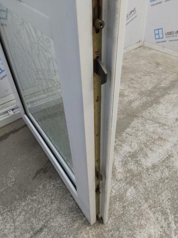 Used White Upvc Front Door 880mm x 2060mm (reduce to 865mm) C7D005 - Image 7
