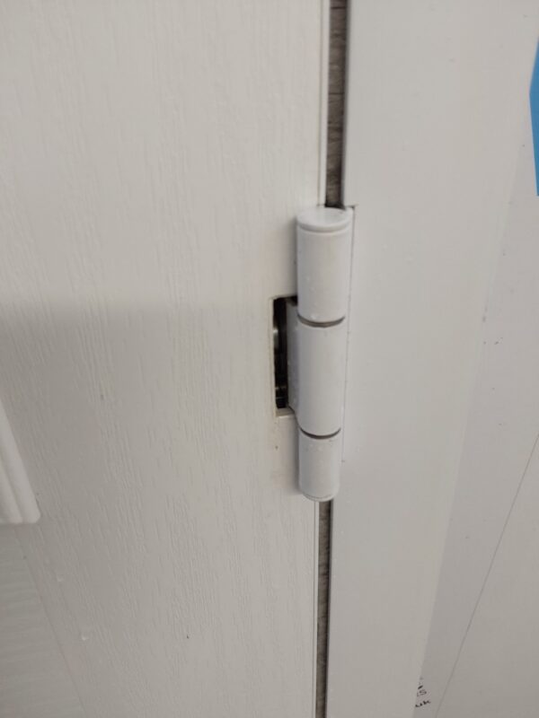 Used Black Composite Door 915mm x 2070mm 0028 - Image 4