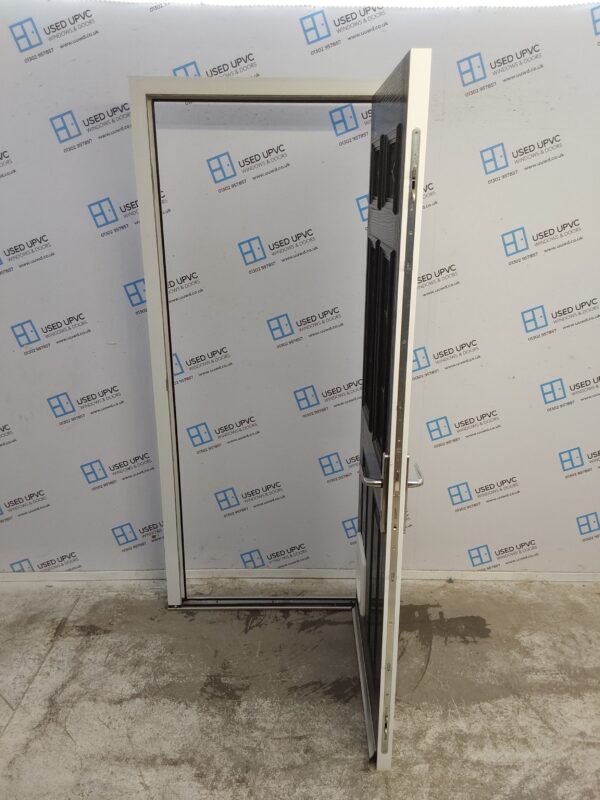 Used Black Composite Door 915mm x 2070mm 0028 - Image 3