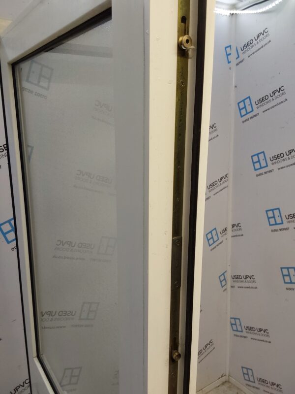 Used White Upvc Front Door 890mm x 2085mm C7D027 - Image 5