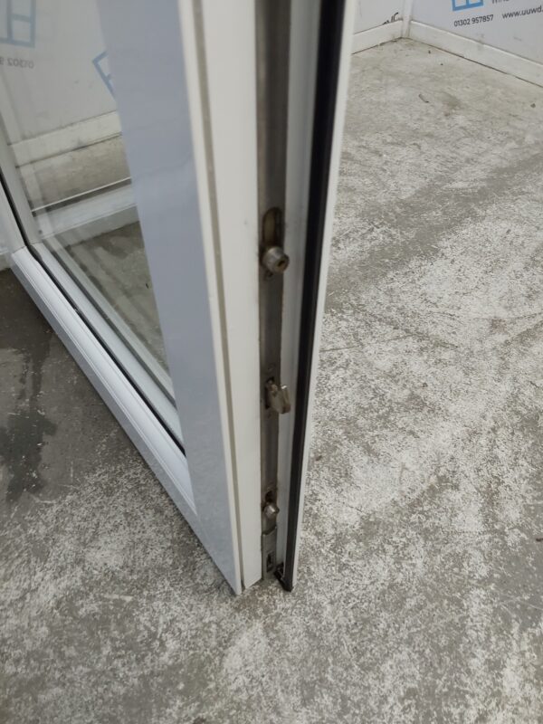 Used White Upvc French Doors 1415mm x 2225mm EA3 - Image 15