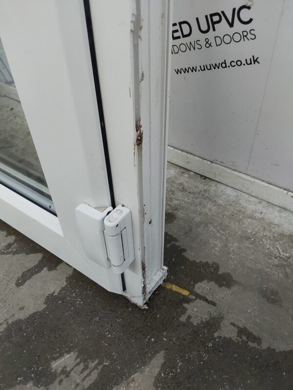 Used White Upvc French Doors 1415mm x 2225mm EA3 - Image 10