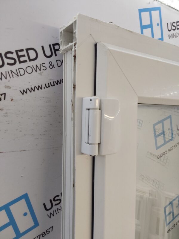 Used White Upvc French Doors 1415mm x 2225mm EA3 - Image 11