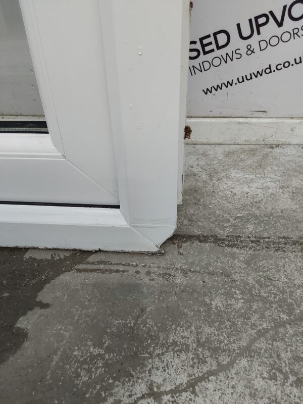 Used White Upvc French Doors 1415mm x 2225mm EA3 - Image 6
