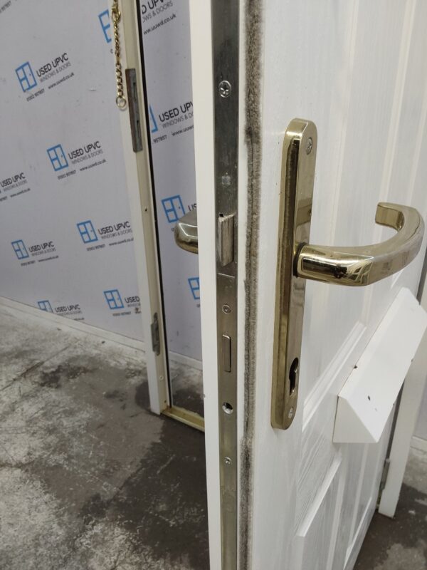 Used Red Composite Front Door 895mm x 2030mm 0400 - Image 9